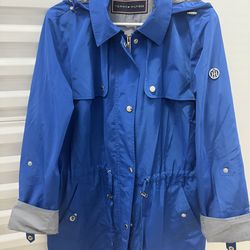 Tommy Hilfiger Women's Rain Jacket Size L