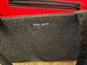 Kate Spade New York Gray Wool Bag