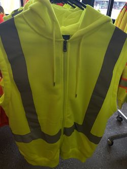 High Visibility Fleece Saftey Vest
