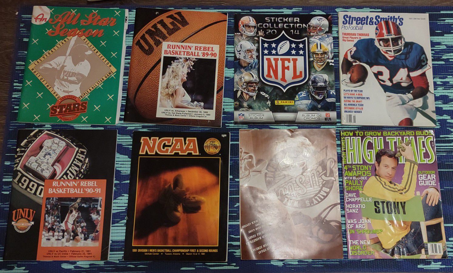 22 Magazine Book Bundle • Sports • Broadway • People • Sticker • Vintage Years 