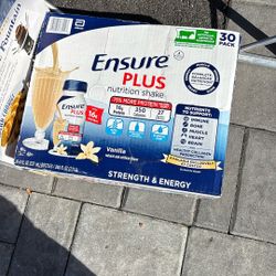 Ensure Plus Nutritional Vanilla Shake  28 Pk