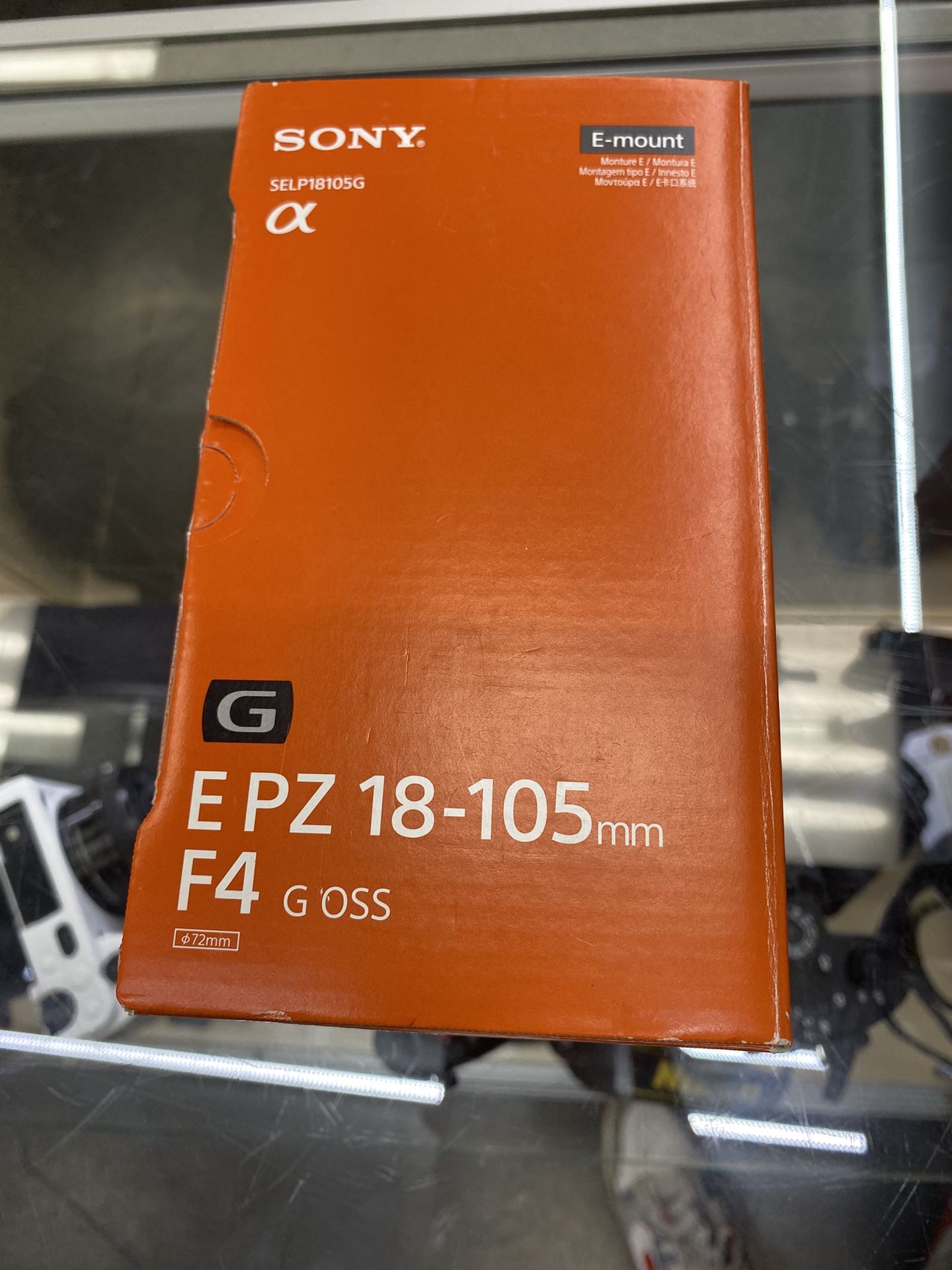 Sony E PZ 18-105mm F4 G OSS Lens