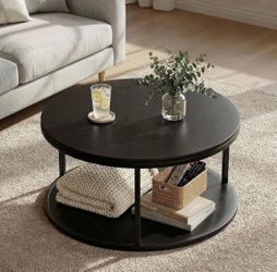 36" Modern Round Coffee Table - PF040