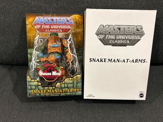 Masters of the Universe Classics Snake Man At Arms New MOC He-Man