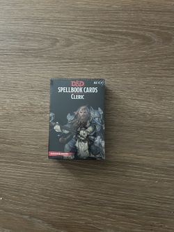 Dungeons & Dragons: Spellbook Cards: Cleric Deck