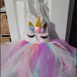 Unicorn Dress Costume 2T-4T And 5-6 $15 Each 