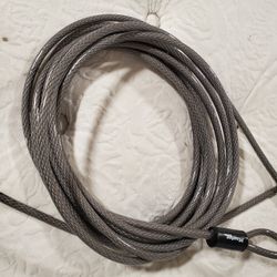 Master Lock Steel Braided Hose Looped Lock Chain Rope For Anything 