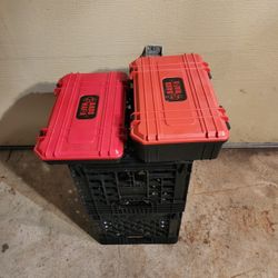 2 Bass Mafia Tackle Boxes 