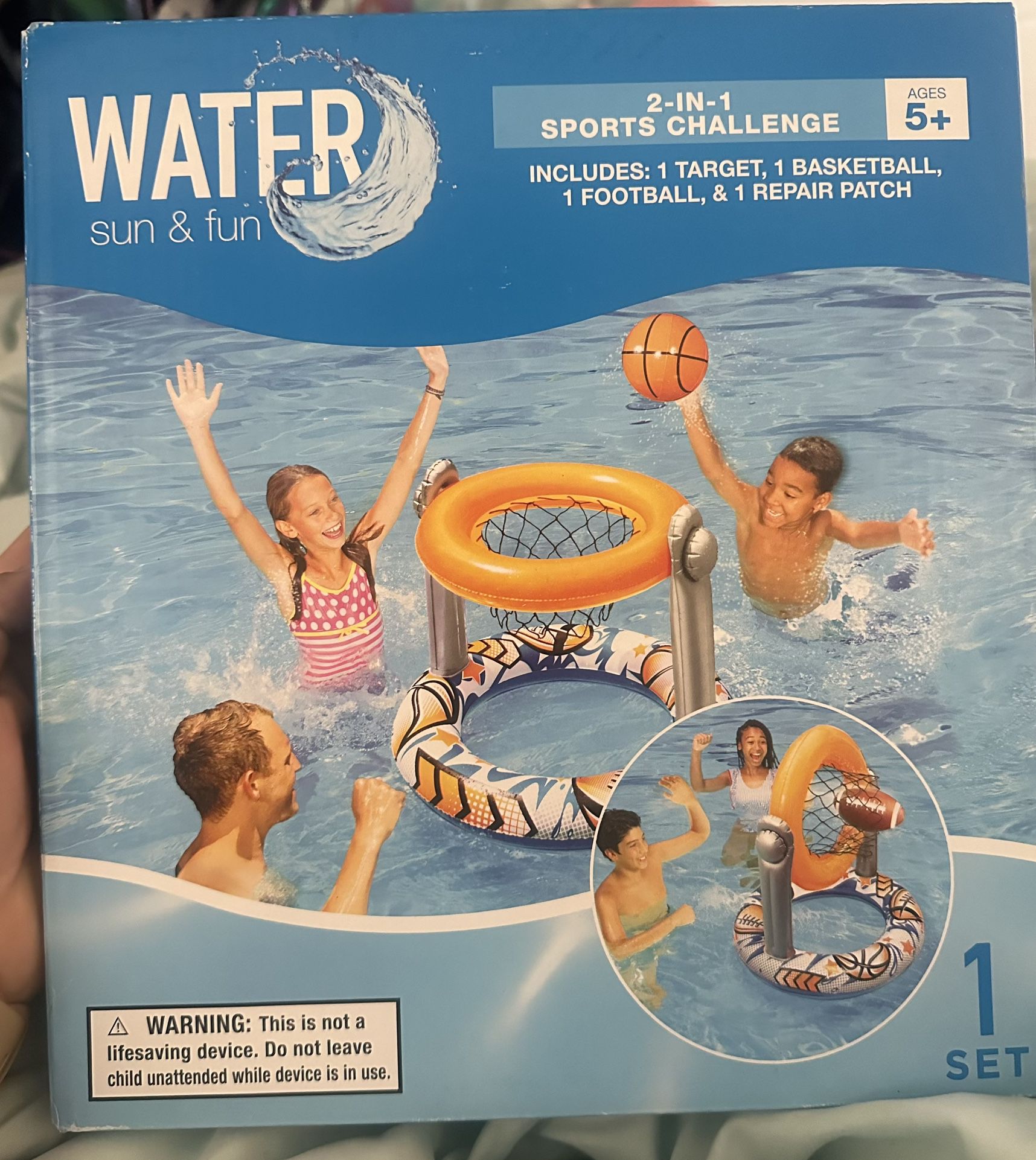 BRAND NEW 2in1 Sports Challenge Pool Inflatable