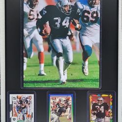 Raiders Bo Jackson Plaque 