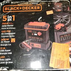 Black & Decker 5 in 1 Jump Starter