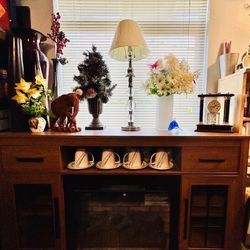 Beautiful Fireplace Cabinet 