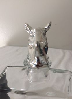 AfriSilver Rhino Big 5. Cork Stopper Hallmarked Sterling Handcrafted in South Africa