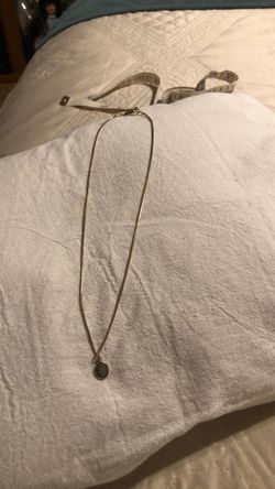 Holly yashi Gold-Tone Chain Necklace with Stone Pendant