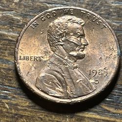  1985 D Penny 