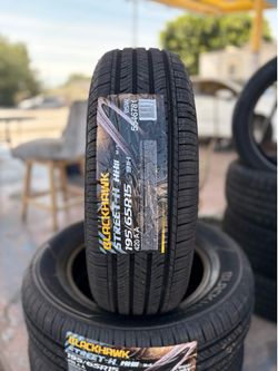 195/65/15 Blackhawk tires 🛞 $255