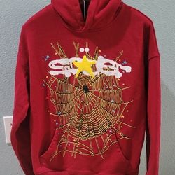 Spider Red HODDIE Size M