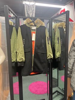 Wool Trench Bomber Flight Coat