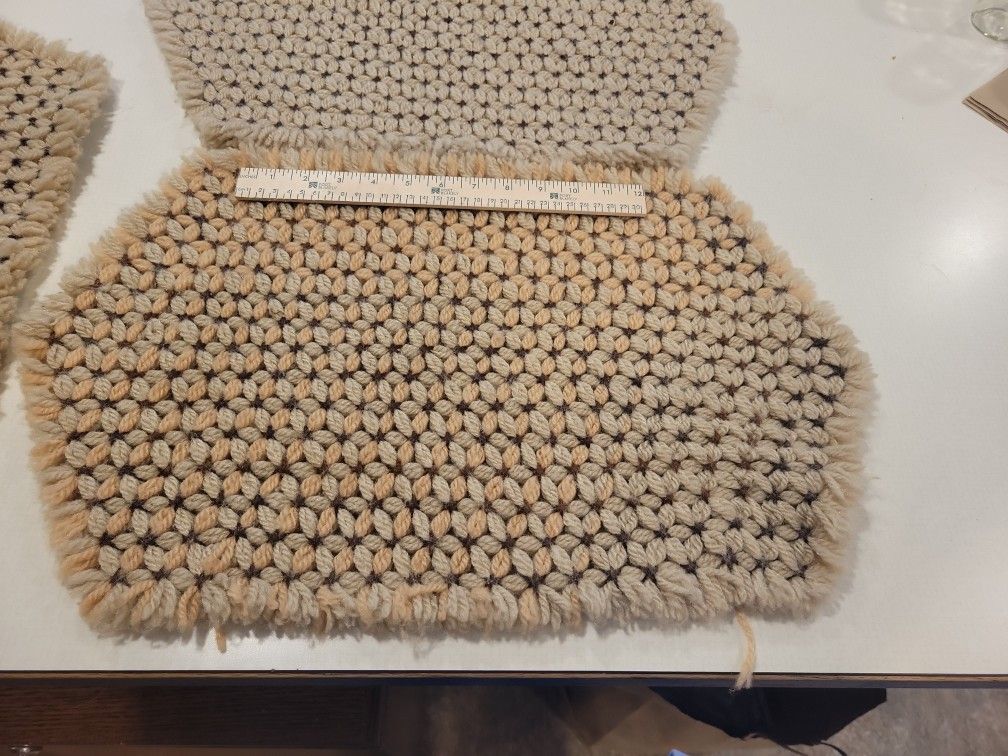 3 Handmade Placemats 