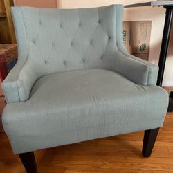 Blue/Green Side Chair