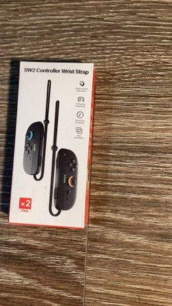 New Wrist Straps for Nintendo Switch Joycon 2, Adjustable & Ergonomic Switch Controller Lanyard Grip Strap, 2 Pack Replacement Parts Bumper Accessorie