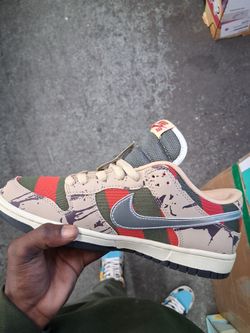 W NIKE SB DUNK LOW PRM QS "FIERCE GHOST STREET"