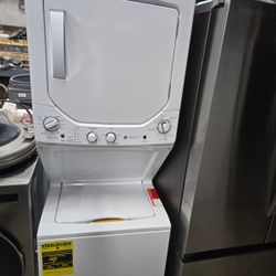 Ge Stackable Washer And Dryer Set Combo 220v Vented 24w 