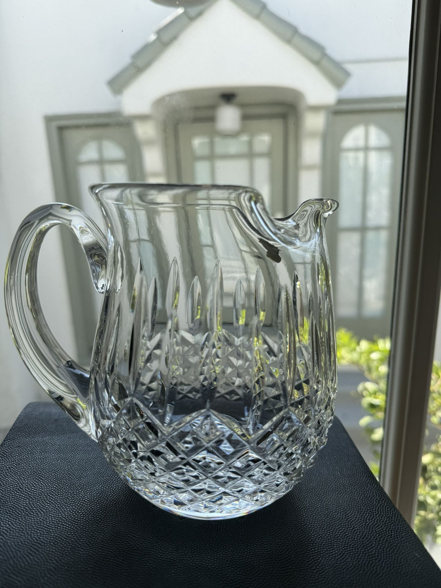Waterford Crystal Lismore 32 oz 6" Water Pitcher with Ice Lip