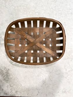 Large tobacco tray basket
