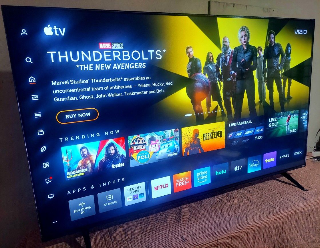 SMART  CAST  TV  VIZIO  65"  4K  VIVID  DLED  HDR10   DOLBY   VISION  FULL  UHD  2160p📛 (NEGOTIABLE ) 📛FREE   DELIVERY📛