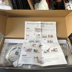 400W Chicken Coop Heater 