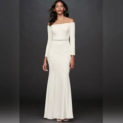 David’s Bridal DB Studio Ivory Wedding Dress