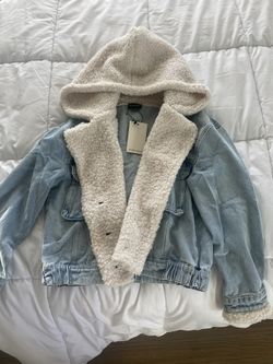 Jean Jacket Sheep Fur