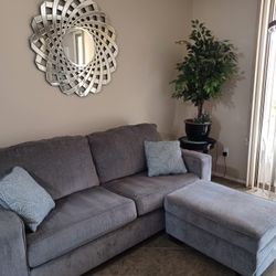 Ashley Couch And Ottoman 