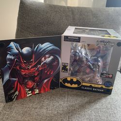 Diamond Select DC Gallery 80 years BATMAN Gamestop PVC Diorama Figure Statue