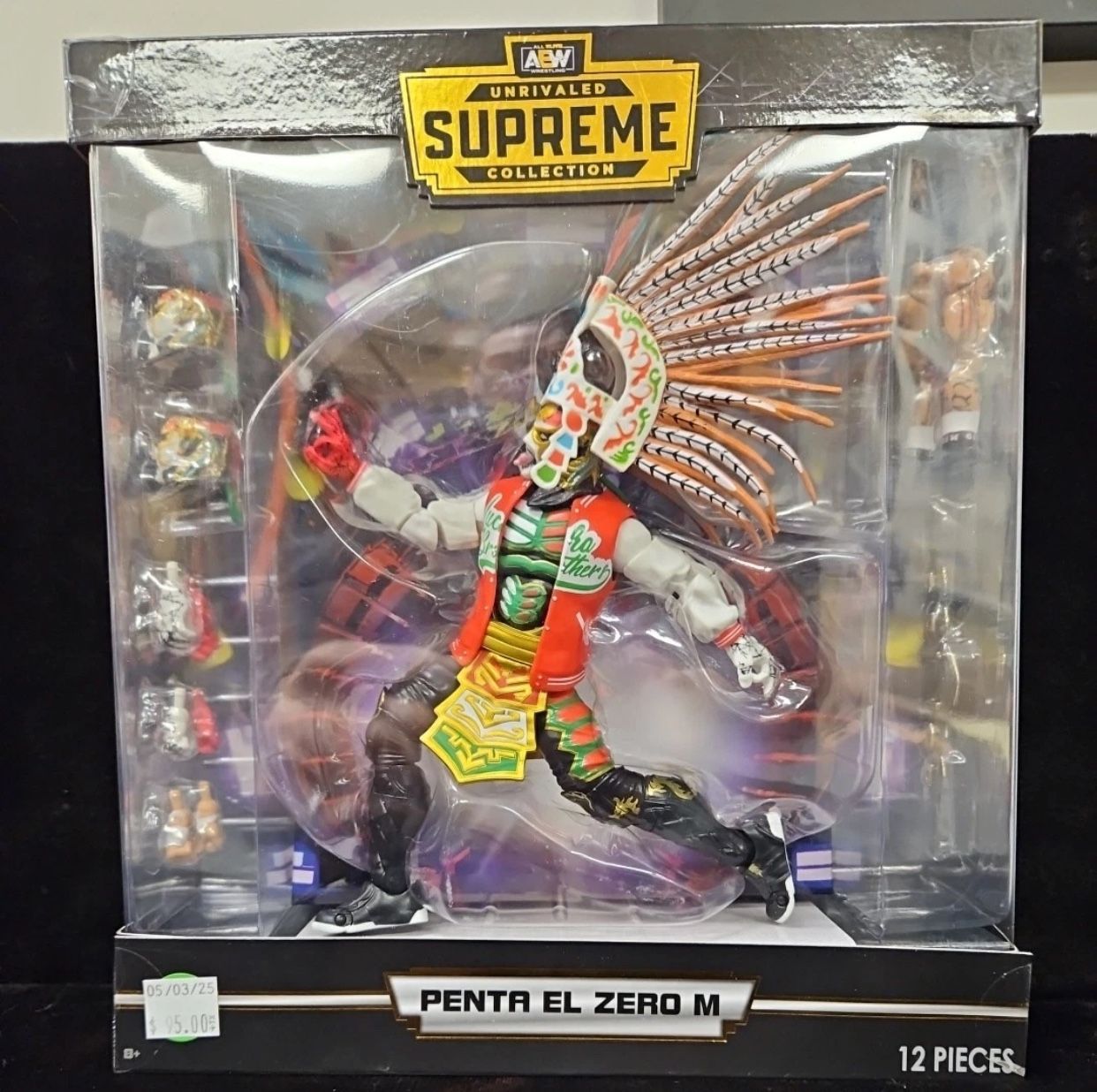 PENTA EL ZERO M AEW Supreme Series 3 Jazwares Wrestling Figure Complete NIB Wwe Raw