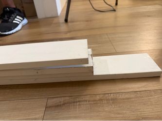 16-Foot White Baseboards / Trim Molding – 3.5” Height – Multiple Pieces (4 boards)