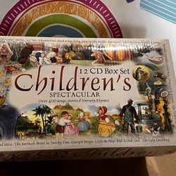 CHILDREN’S SPECTACULAR 12 CD BOX SET - SEALED - OVER 400 SONGS /STORIES