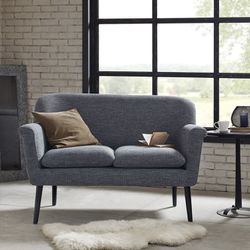 Madison Park Davenport Rolled Arm Settee (From a No-Pet Home) 
