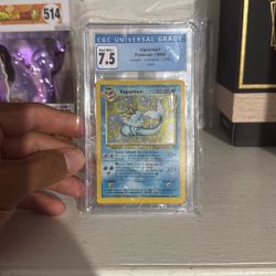 CGC Graded 7.5 Vaporeon 