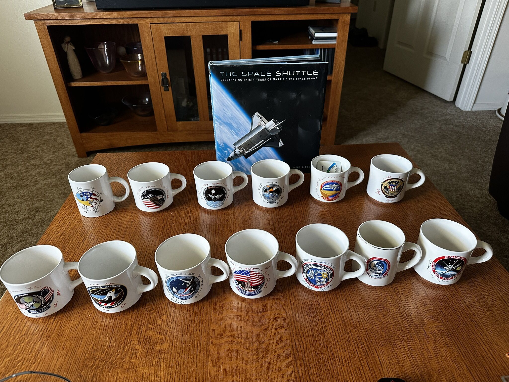 Collection Shuttle Mission Coffee Cups 