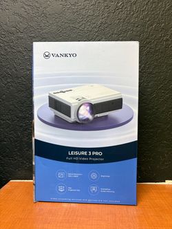 VANKYO Leisure 3 Pro Full HD Video Projector - Brand New