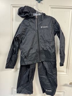 Columbia Youth Rain Suit - Waterproof Jacket and Pants Set