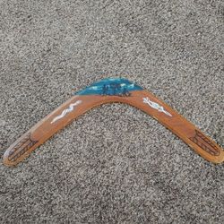 Wooden Boomerang