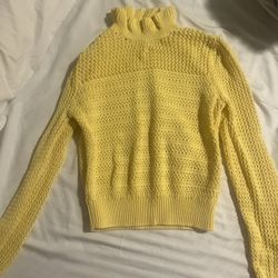 Celine Paris Yellow Sweater