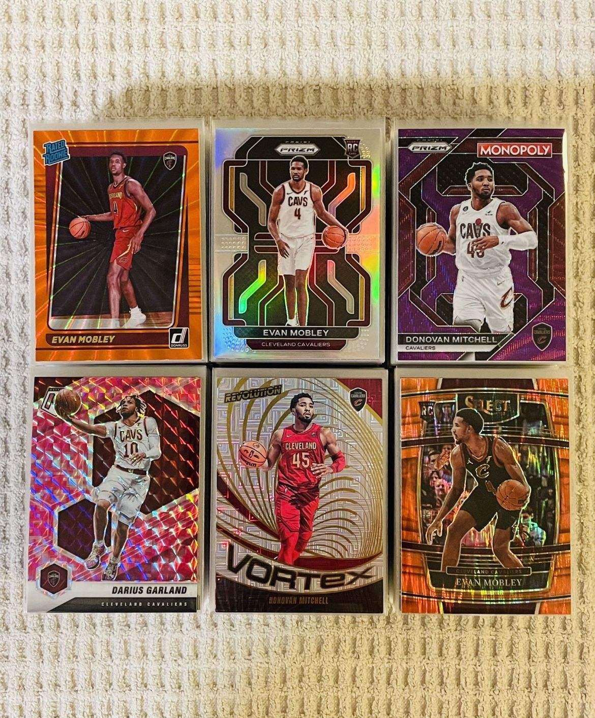 Cleveland Cavaliers 315 Card Basketball Lot! Rookies, Prizms, Parallels, Memorabilia, Short Prints, Variations & More!