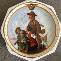Norman Rockwell “Hero’s Welcome” Plate 