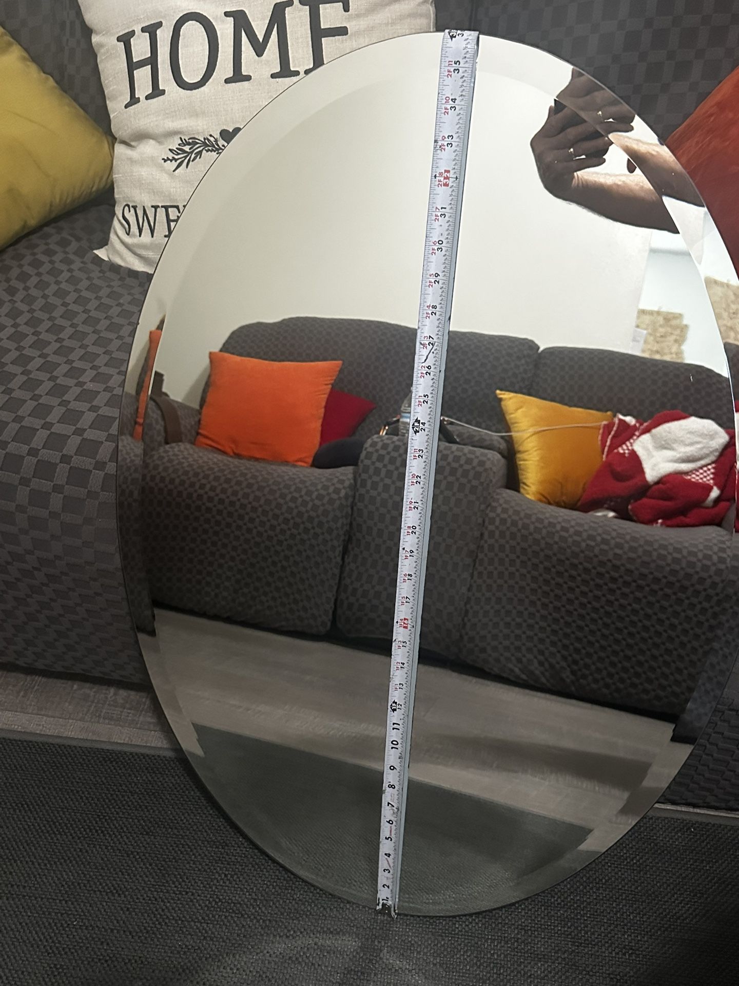 Oval Mirror