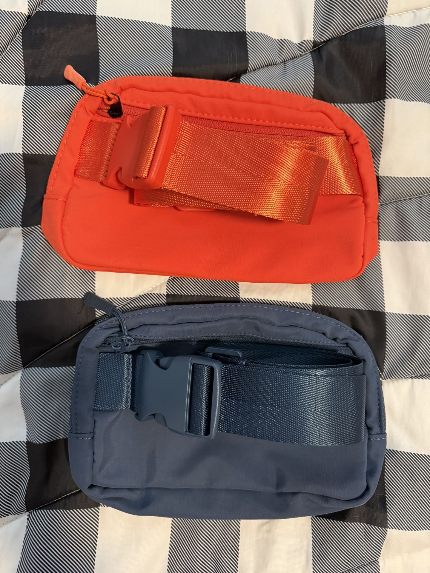 Navy & Orange Belt Bag New 2 Bags For $20