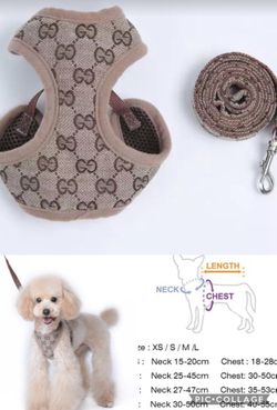 GG NEW DOG HARNESS SIZE SMALL AND MED